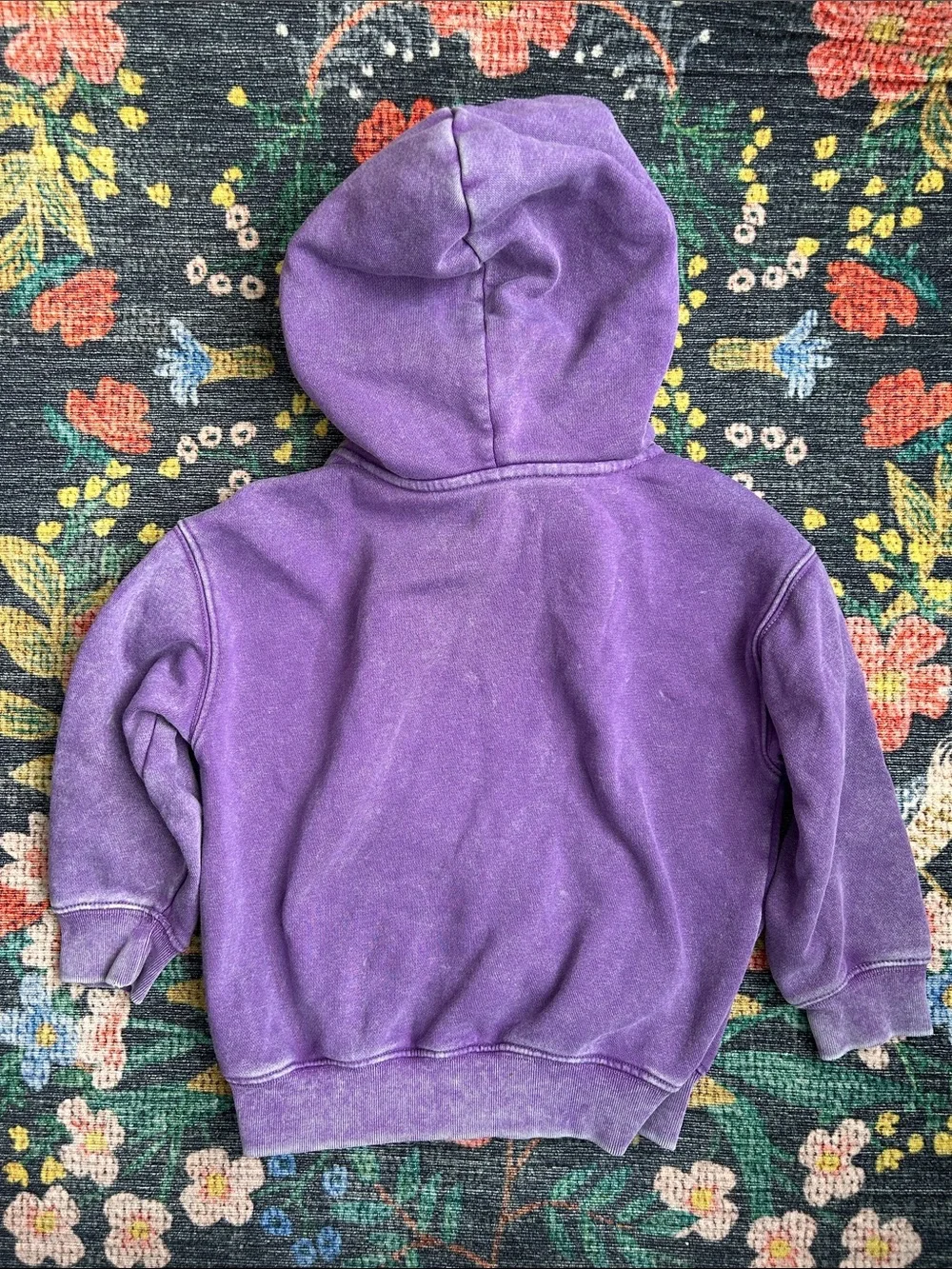 Gap Purple Toddler Hooded Sweatshirt, Size 3T